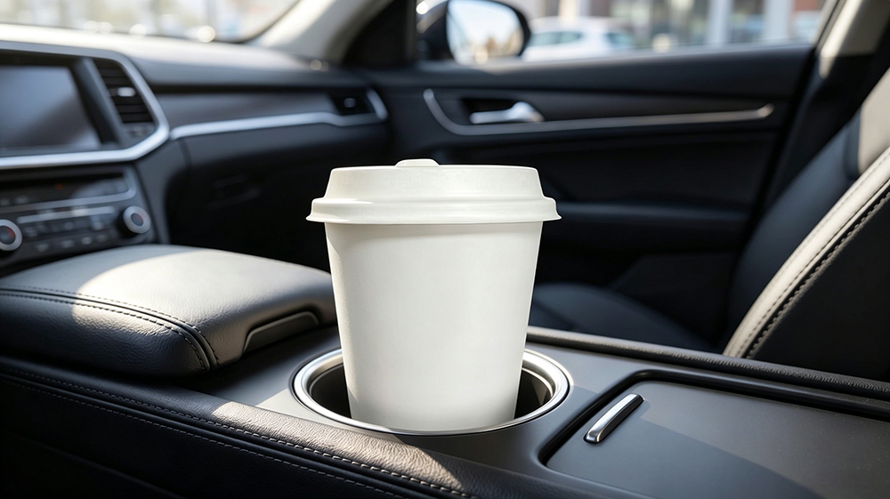 12oz bagasse coffee cups with lids
